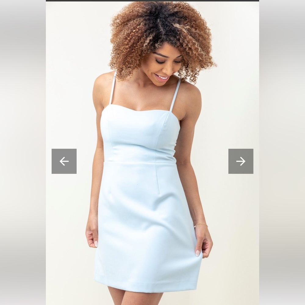 French Connection summer whisper mini sheath dress